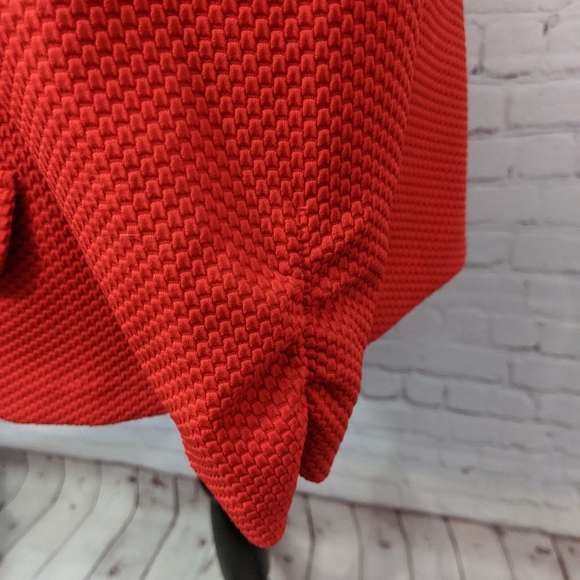 Alex & Olivia Red Blazer Large - Picture 3 of 5